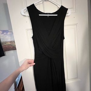LBD crisscross bodycon dress